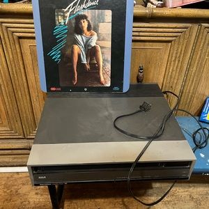 Old school, laser disk